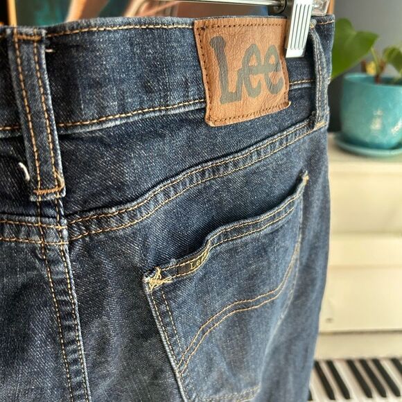 LEE Bell Bottoms Denim Jeans Pants USA 8 Medium 30"X33" - Picture 4 of 16